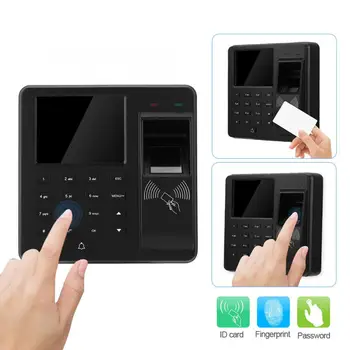 

Mini Fingerprint ID Card Password Door Access Control Machine with LCD Screen