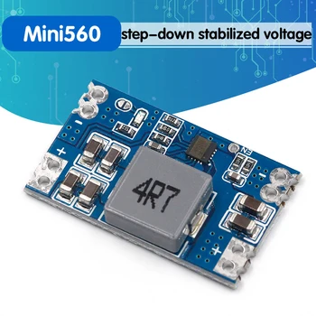

5A DC-DC mini560 step-down stabilized voltage supply module output 3.3 5V 9V 12V