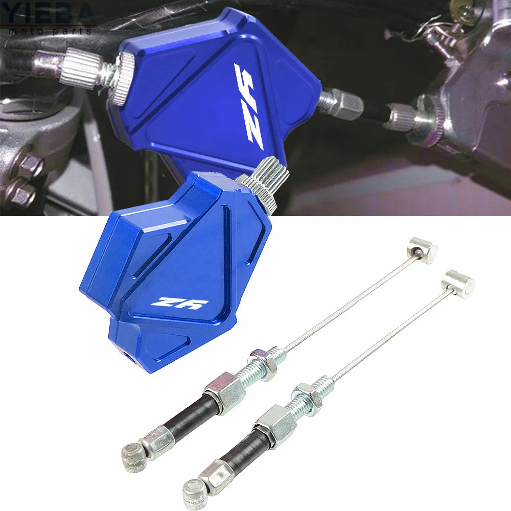 

Motorcycle Accessories Easy Pull Clutch Lever System CNC Aluminum Stunt Cable parts For YAMAHA YZ125/250 YZ 125 250 2001-2019