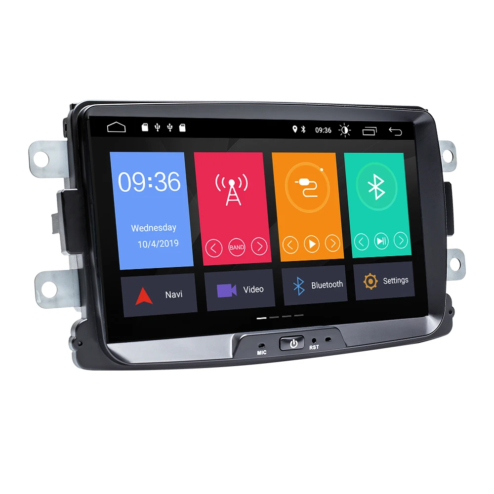 1 din android 10 Автомобильный мультимедийный gps навигатор для Dacia Lodgy Logan Duster Sandero Renault
