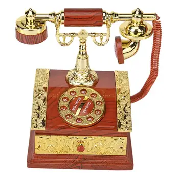 

Creative Music Box Jewelry Storage Organizer European Style Classical Phone Shaped Music Boxes Home Decorative Ornaments