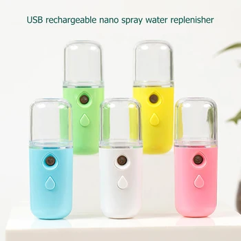 

30ml Mini Nano Facial Sprayer USB Nebulizer Face Steamer Humidifier Skin Care Facial Massage Skin Care Tool Sanitizer Sprayer