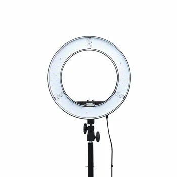 

ES180 180 LED 13" Stepless Adjustable Ring Light Camera Photo/Video 180pcs LED 5500K Dimmable (1% to 100%)+ 2 Color Filter