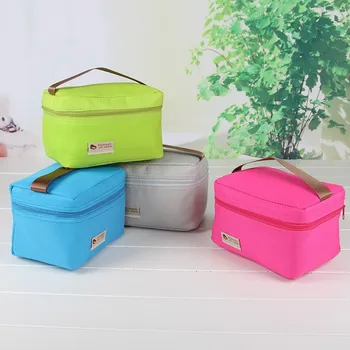 

Fashion Insulated Thermal Cooler Lunch Box Food Bag For Work Picnic Bag Bolsa Termica Loncheras Para Mujer For School Students