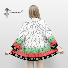 Кимоно юката Кимоно Кардиган для мужчин косплей костюм для женщин/мужчин Летняя Повседневная крутая уличная одежда harajuku стиль цифровой печати Топ пальто