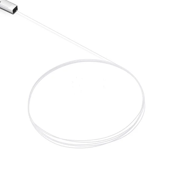 PLC Splitter 1x2 1x4 1X8 splitter Bare Fiber Optical Splitter FTTH PLC Splitter with Steel tube 4
