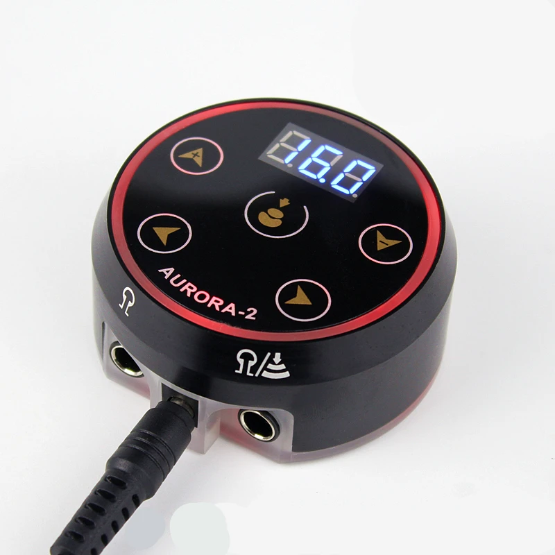 Pro Mini AURORA 2 светодиодный блок питания для татуажа катушек и вращающихся тату