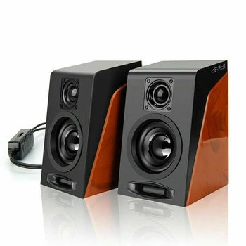 

1 pair New Computer Speaker Compatible For PC Phones Notebook Desktop Computer Mini Speakers USB Wired Combination Soundbox