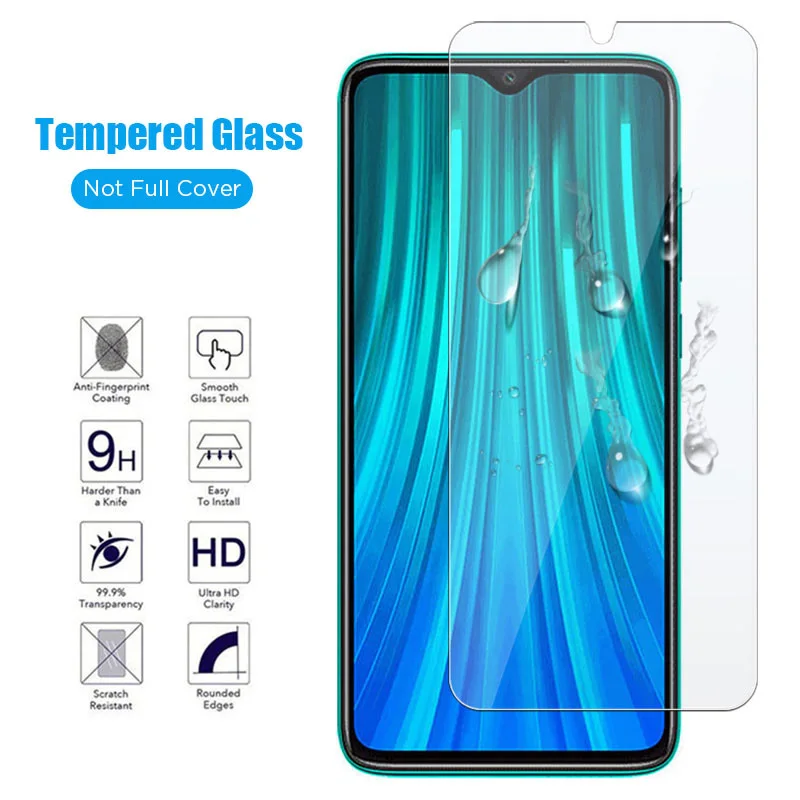 2pcs screen protector glass for redmi note 9 pro max 9s 9t protective glass for redmi 9 9A 9AT 9C 9T phone screen cover