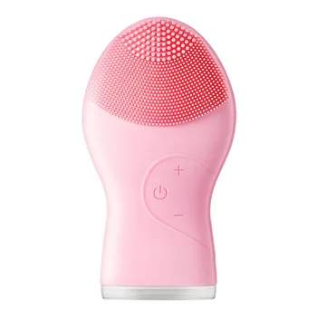 

Ultrasonic Silica Gel Face Cleansing Device Blackhead Acne Removal Rechargeable Electric Facial Cleaner Beauty Instrument