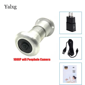 

1080P wifi Peephole Low Power Camera 2MP Home Security Door eye Motion Sensor Mini Video Cam Build-In IR 940nm/Audio Supported