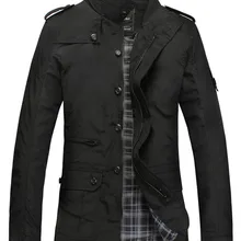 Мужские тренчи, повседневные, уличные, большого размера плюс, черные, тонкие, со стоячим воротником, с карманами, одноцветные, зимние, хаки, женские, модные мужские топы