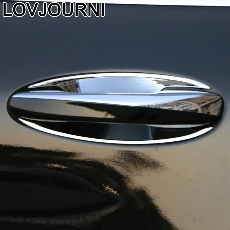 

Door Handle Exterior Automobile Modified Automovil Accessory Car Styling Protecter Trim 16 17 18 19 FOR Mercedes Benz C Class