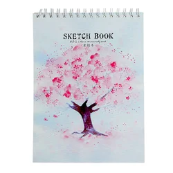 Carnet de croquis en spirale 4A, carnet de peinture à la main, carnet de dessin, pour la maison, classe, école 