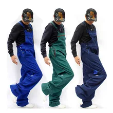 Комбинезон мужской Рабочий Комбинезон ремонтник ремень комбинезоны брюки одежда без рукавов Рабочая Униформа Большие размеры, S-3XL