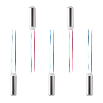 

5PCS 7x25mm Mini DC Coreless Motor Built-in Micro Waterproof Vibrating Motor