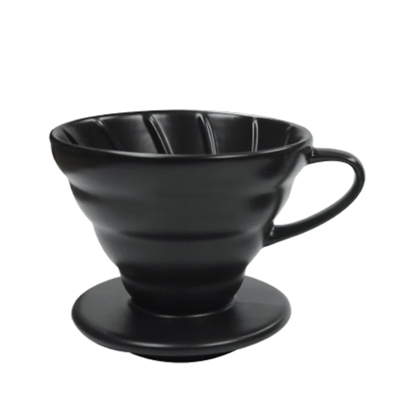 

Ceramic Coffee Cup Espresso Coffee Cup Origami Filter Cups V60 Funnel Drip Hand Cup Filters Coffee Accessories For Competition B