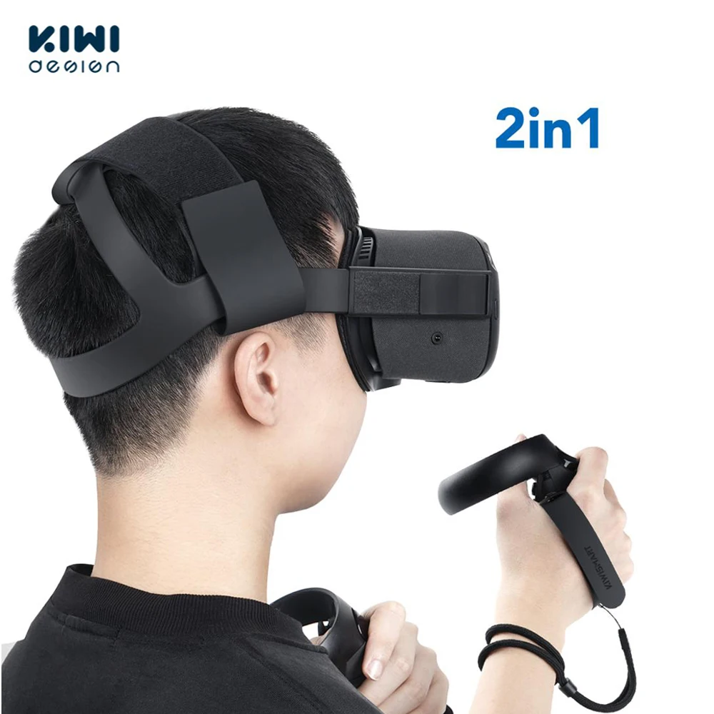 Oculus Quest повязка на голову с 1 парой лямки для Virtual Controller аксессуары|Аксессуары