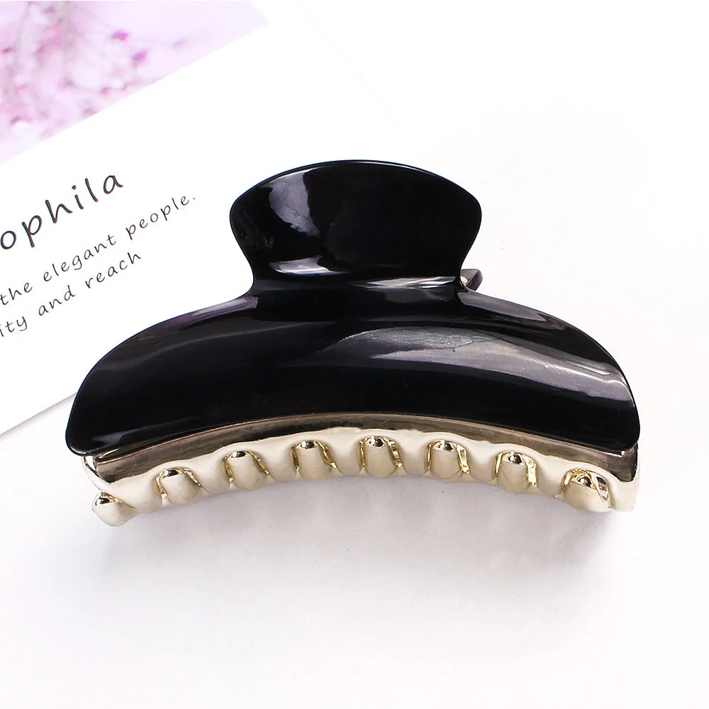 Модные новые акриловые заколки для волос с уксусной кислотой салонов красоты
