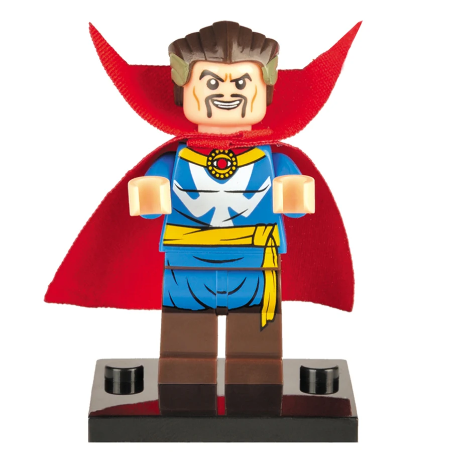 Одиночная продажа Доктор Стрэндж с плащом странные сказки Minifig Супер Герои