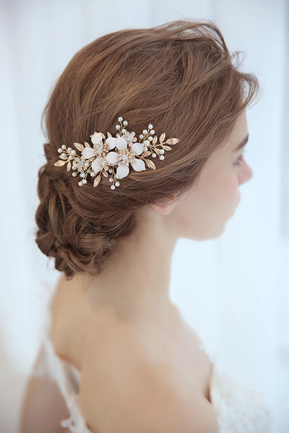 Изысканные стразы повязка на голову для невесты аксессуары для волос Свадебная повязка цветок кристалл жемчуг невесты диадемы украшения на голову