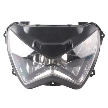

Motorcycle Black Front Light Headlights Head Lights Lamps Assembly for Kawasaki Z250 Z800 2013-2015