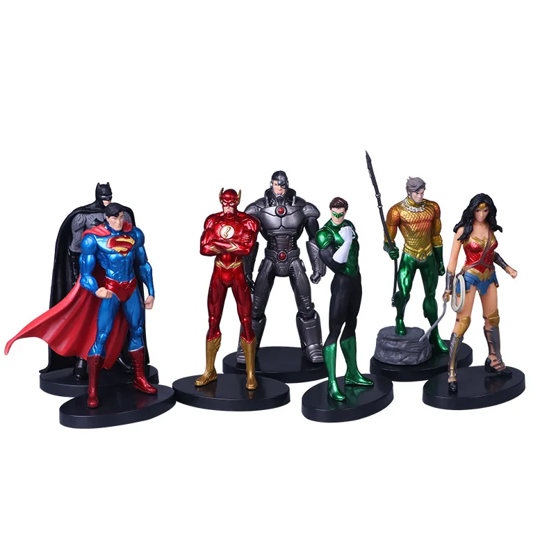 

Mifen Anime 7-Justice League DC Superhero Superman Wonder Woman Batman Flash Garage Kit