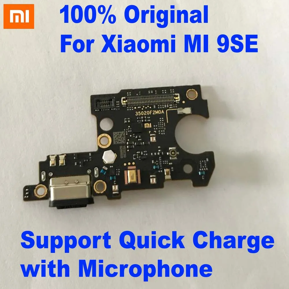 100% оригинал Mi 9SE порт для зарядки печатная плата USB разъем док станции с