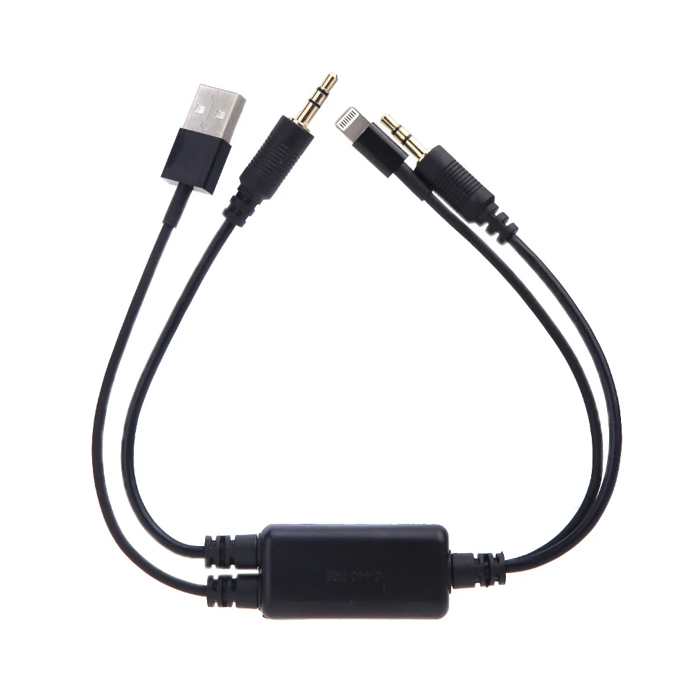 KKmoon Авто USB 3 5 мм AUX интерфейс адаптера кабеля для BMW MINI Cooper & iPod iPhone 5S 5C| |