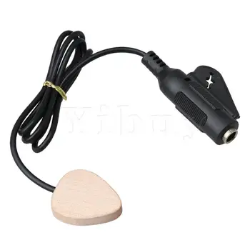 

Yibuy Multicolor Wood Maple Guitar Pickup Heart-shaped Musical Instrument