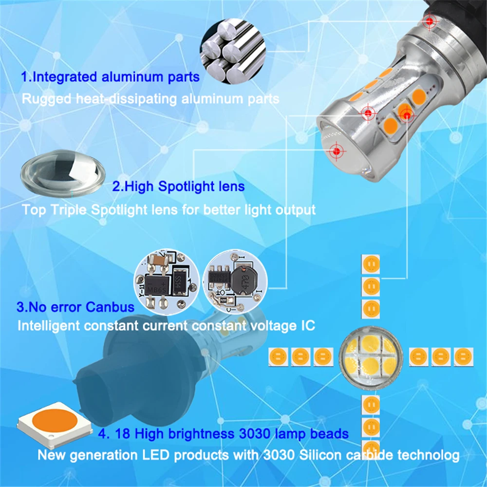 BMTxms   õ  Canbus PH24WY SPH24 LED ڵ ,  ȣڻ, ƿ ĳ GMC   Ʈ
