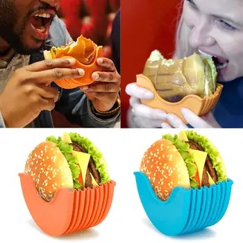 

Original Beef Press Patty Mould Burger Holder Hamburger Bun Shell Kitchen Tool