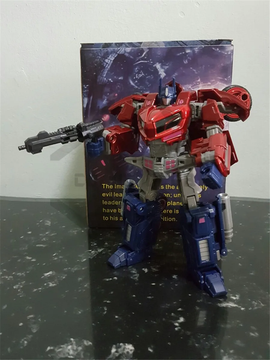COMIC CLUB преобразования МФТ оверсайз Фос OP Commander красный белый фигурка игрушки