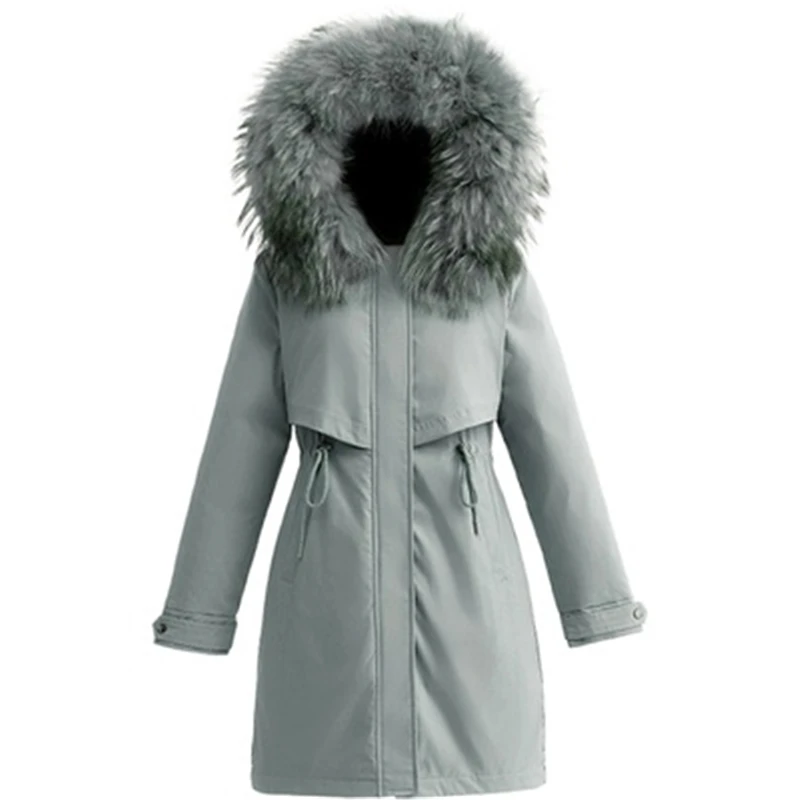 

M-6XL New Arrivals Winter Women Cotton Coats Female Overcoat Long Parkas Casual Drawstring Women‘s Down Cotton Coats