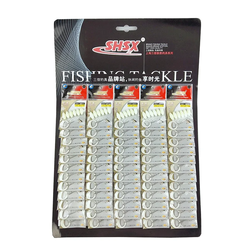 

High Quality 60/40pack/lot Luminous Fishing Float Glowing Seven-star Float Bobber Night Vision Fishing Tackle Accessory J270