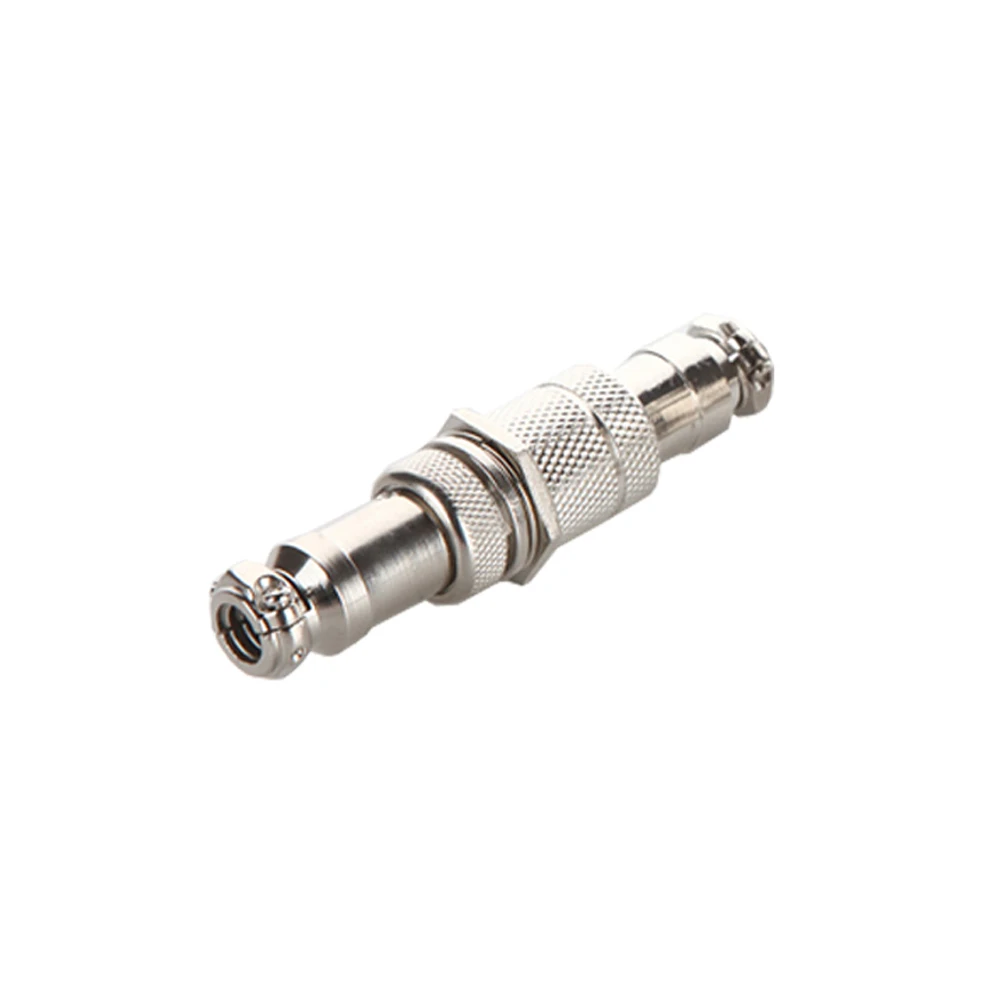 GX12-4P 1 компл. 12 мм стыковый соединитель GX12-(2/3/4/5/6/7Pin) винтовой авиационный соединитель кабельный соединитель Обычная вилка и розетка - Цвет: GX12-4P