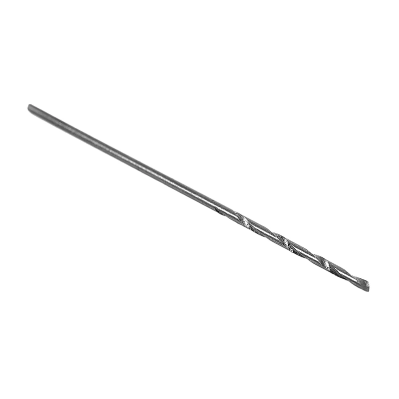 20 Pcs 0.5mm Diameter Straight Shank Metal Spiral Twist Drill Bit