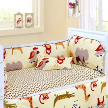 6/7 шт набор постельного белья для детей, набор постельных принадлежностей для детской кроватки для мальчиков и девочек, моющийся детская кроватка комплект постельного белья, 120*60/120*70 см