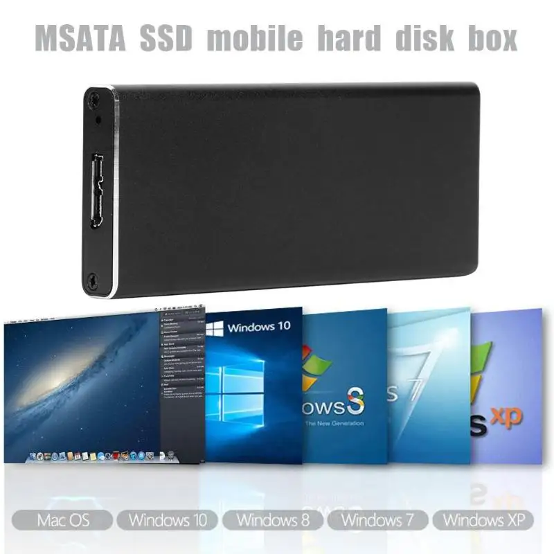 Мини SSD корпус USB 3,0 к NGFF M.2 адаптер HDD SSD жесткий диск корпус из алюминиевого сплава внешний жесткий диск чехол