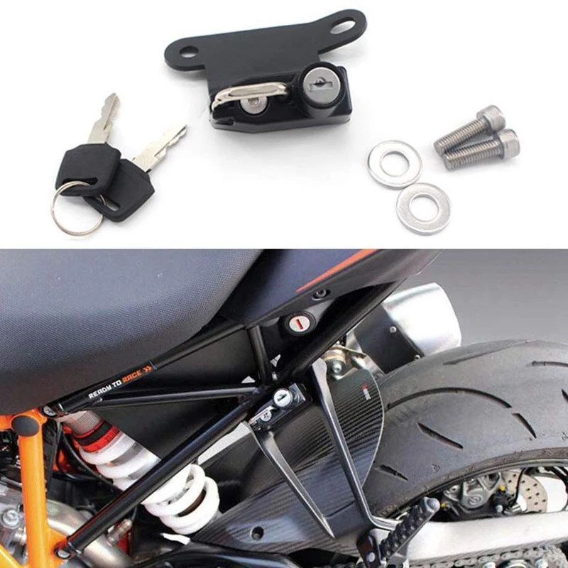 

Motorcycle Helmet Lock Anti-Theft for KTM 1290 SuperDuke R 2014-2019