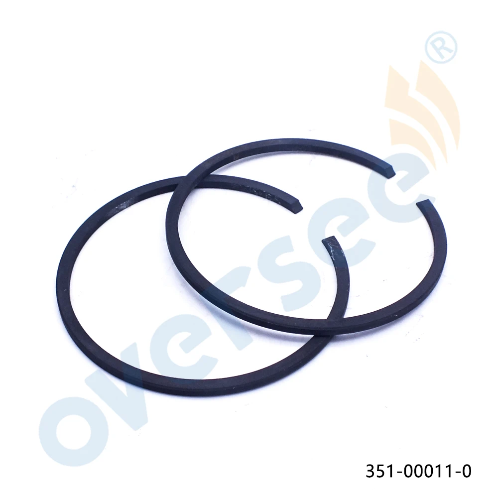 

351-00011-0 Piston Ring STD 55mm SET for Tohatsu Outboard Motor Parts 5HP 15HP 9.9HP M NS9.9 15 2 stroke 351-00011 369-00011