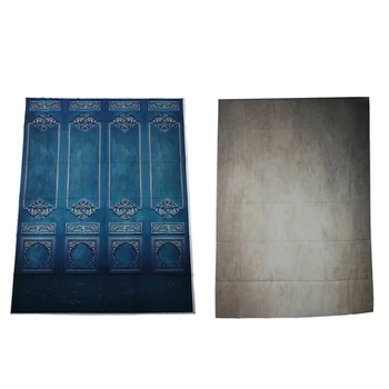 

2pcs 5X7FT Vinyl Photography Backdrop Photo Background - Retro Concrete Wall & European style background wall