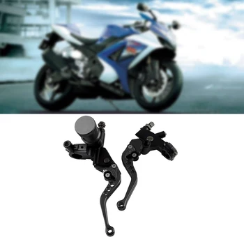 

1 Pair 7/8inch Motorcycle Handlebar Brake Clutch Master Motorbike Cylinder Lever Reservoir