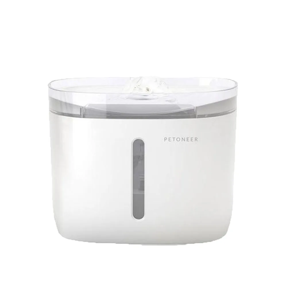 Cat Dog Drinking Water Fountain Automatic Pet Bowl Dispenser Drink Dish Filter 1.9L White Feeder Bowl Pet Drinking Dispenser