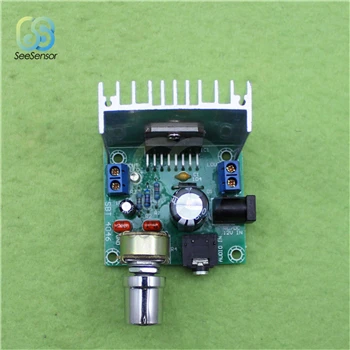 TDA7297 AC/DC 12 В цифровой аудио усилитель доска 2x15 Вт Цифровой аудио двухканальный модуль 2*15 Вт - Цвет: Version A