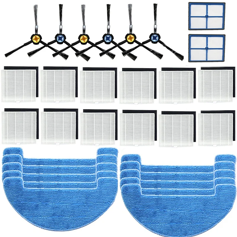 

Robot Vacuum Cleaner Hepa Filter Side Brush Mop Main Brush for Ilife V8 V8S X750 A7 X800 X785 V80 Robotic Parts Accessories Type