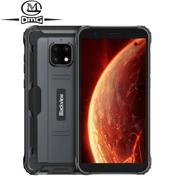Перейти на Алиэкспресс и купить Blackview BV4900 NFC Android 10 прочный Водонепроницаемый, смартфон, 4G, 3 Гб оперативной памяти + 32 ГБ IP68 противоударный мобильный телефон 5580 мАч 5,7 дюйммобильн...