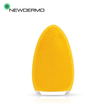 

NEWDERMO Ultrasonic Electric Facial Cleansing Face Washing Brush Skin Blackhead Remover Pore Cleaner Massage USB Rechargeable