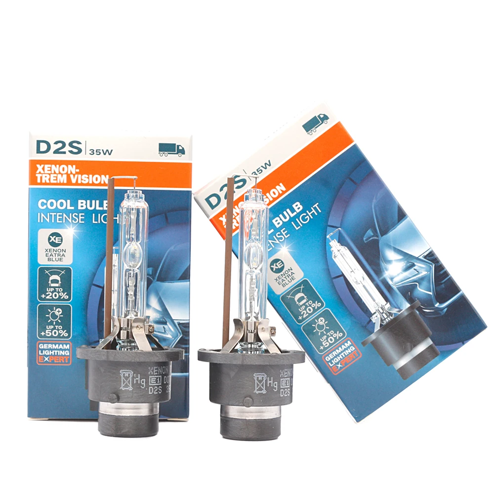 35W D2S Xenon HID Bulb 66240 4300K 6000K for Car Headlight Auto Light Hi/Low Beam Replacement For Original Car headlamp