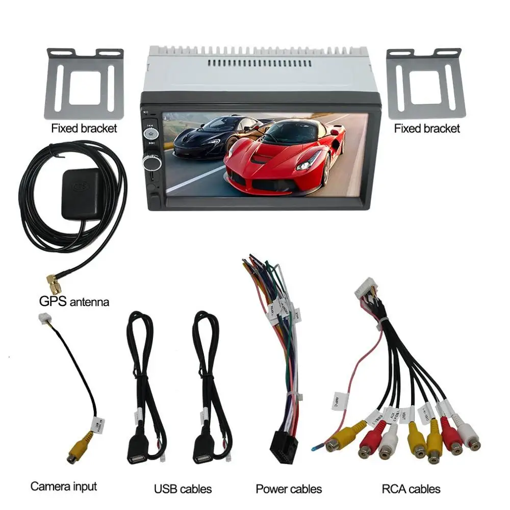 

7 Inch Android Car MP5 Player Modified Navigator Smart Car Navigator GPS All-in-one Machine Smart Car Navigator